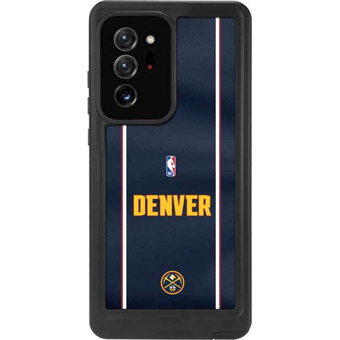 NBA Denver Nuggets Jersey Galaxy Note20 Ultra 5G Waterproof Case